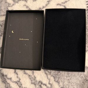 Catbird necklace box packaging EMPTY